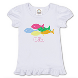 Inspired School of Fish Shirt (boy or girl)