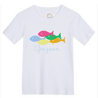 Inspired School of Fish Shirt (boy or girl)