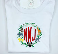 Animal Park Monogram Frame Boys Shirt