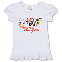 Mouse & Friends Trio Shirt (Boy or Girl)