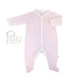 Knit Solid Color Footie