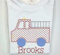 Simple Firetruck Shirt