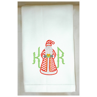 Chic Santa Huck Hemstitch Towel