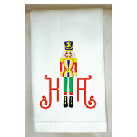 Nutcracker Huck Hemstitch Towel