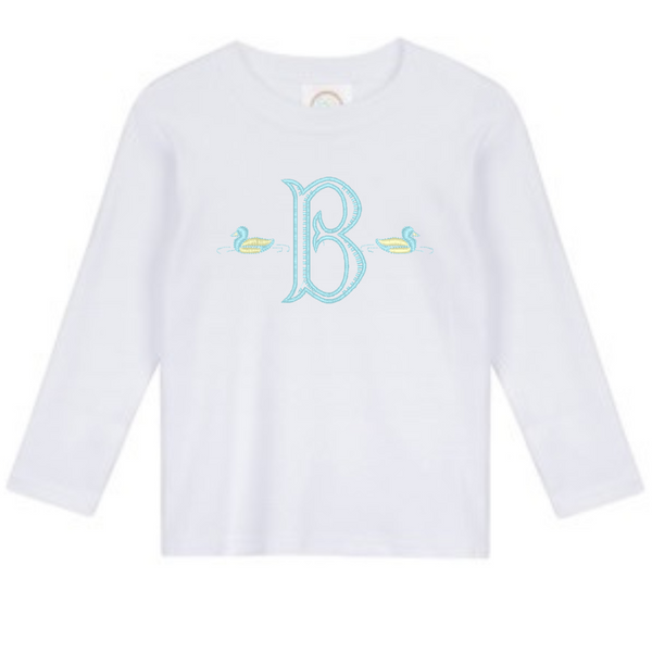 Mini Mallard Embroidered Shirt