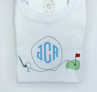 Golf Monogram Frame Shirt