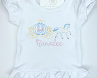 Magical Princess Carriage Ruffle Shirt