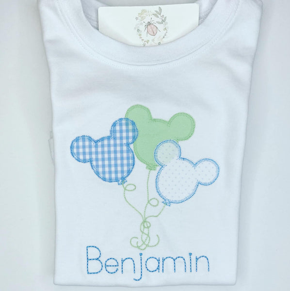 Mouse Boy Balloons Shirt