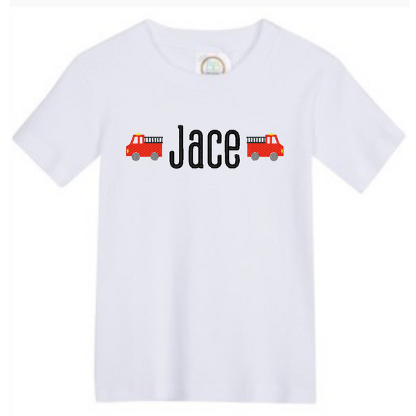 Firetruck Boys Shirt