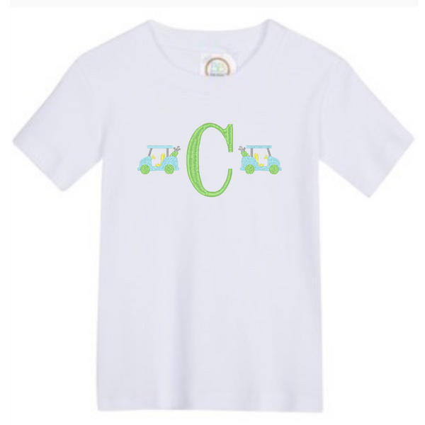 Golf Cart Minis Monogram Shirt