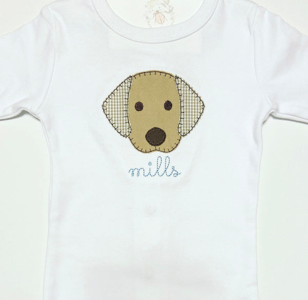 Puppy Dog Applique Shirt