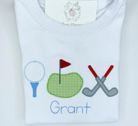 Golf Trio Applique Shirt