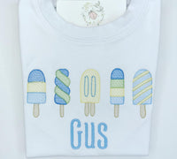 Popsicles Sketch Shirt (Boy or Girl)