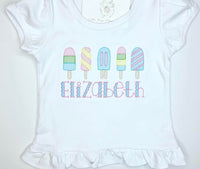 Popsicles Sketch Shirt (Boy or Girl)